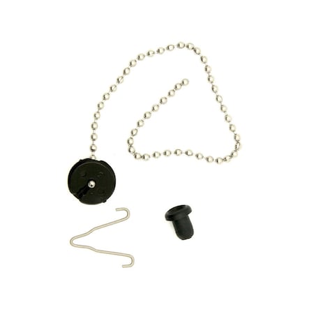 Thrifco Plumbing American Standard Flapper Chain & Clip 4401256